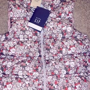 GAP baby girl, puffy vest.